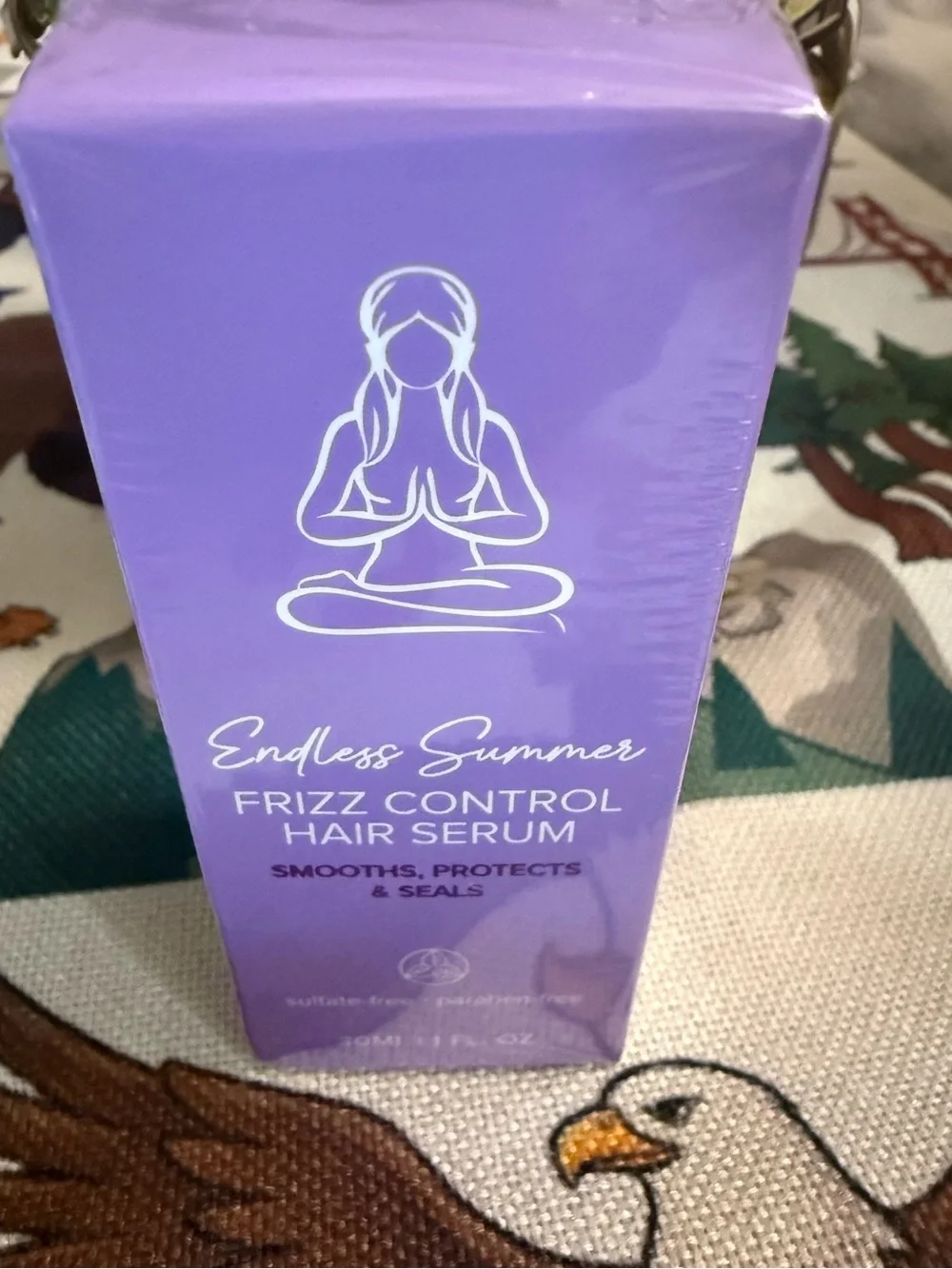Frizz Control Hair Serum - Purple